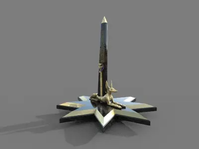  ANCIENT EGYPTIAN Obelisk 3D MODEL 3D model