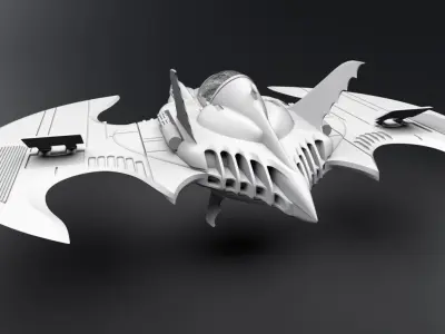 Batwing Scale model 3D print model