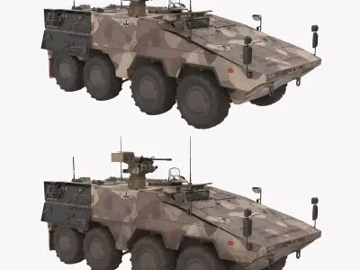 APC Boxer Desert Clean and Dirt 3D model