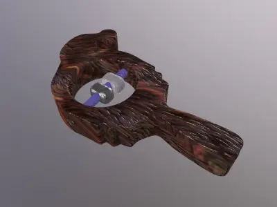 stam mirror model Free low-poly 3D model