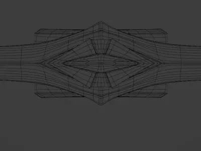 Lord of the Rings sword Anduril - LowPoly Sword 3D model Low-poly 3D model