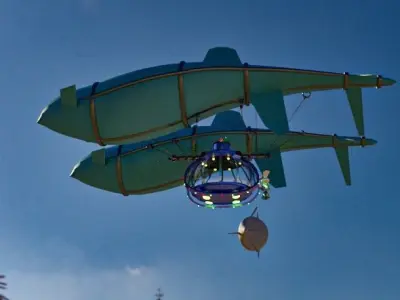 Air Balloon Low-poly 3D model Low-poly 3D model