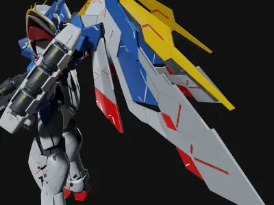 Wing Gundam EW 3D model