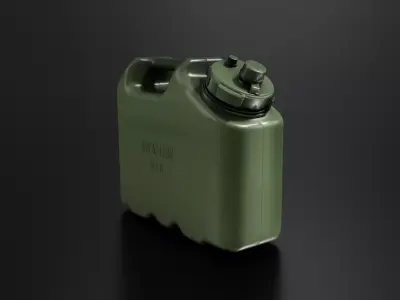 Military Fuel Can 05 3D print model
