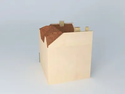 Globtouriroda wooden house Free 3D model