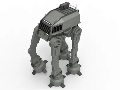 Concept walker for zombie apocalypses 2 3D model