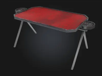 Futuristic Hoverboard Sleek Anti-Gravity Ride 3D model