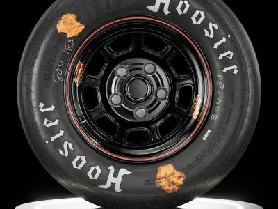 Hoosier Asphalt Short Track 1070 3D model