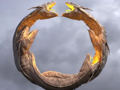 Perseus Drake Ring   3D model