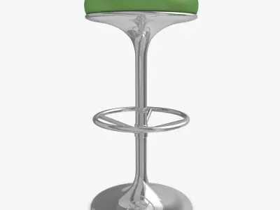 Bar Stool Collection 3 3D model