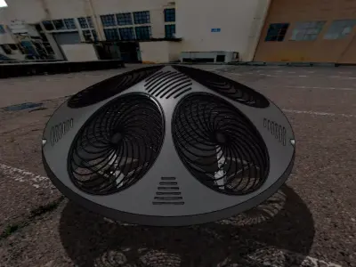 Aero Orb X1 3d printable Armless Shielded Unibody Drone   3D print model