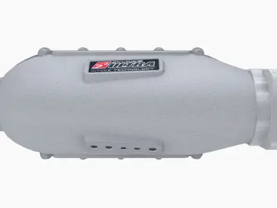 Skunk2 K20A2 Ultra Race Intake Manifold Low-poly 3D model