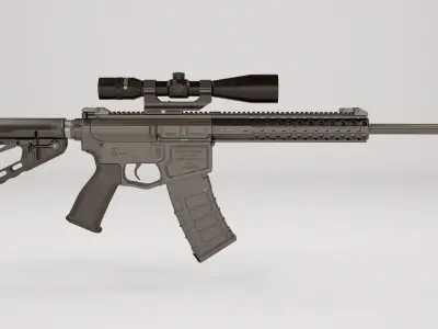 Wilson Combat Recon Tactical 3D model