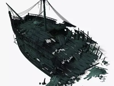 Shipwreck 01 3D model