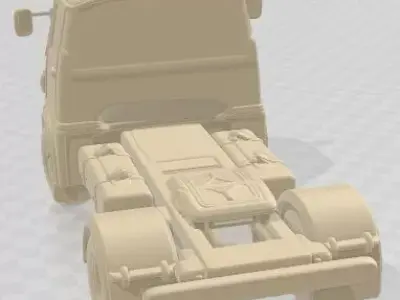ERF KV Series 4x2 Lorry 1963 Printable Truck 3D print model