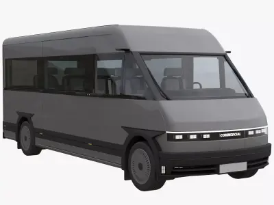 EV Prototype 1 Minibus 3D model