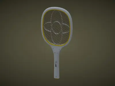 mosquito racket 3D model
