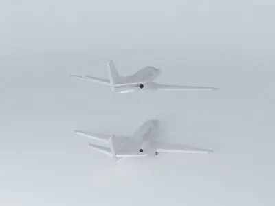 Cessna C550 Free 3D model