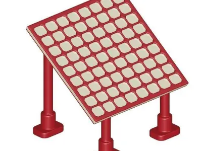 Baby Solar Panel Toy 3D model