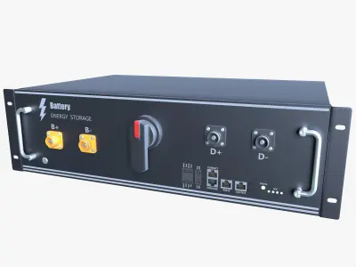 Ess Lithium ion Battery Packs 3D model