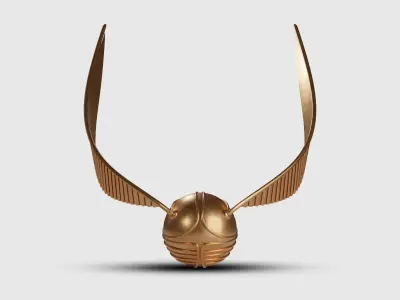 Golden Snitch 3D model 3D model