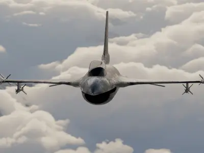 f16 fighter jet Free 3D model