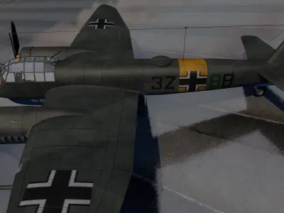 Junkers Ju-88 A-4 3D model