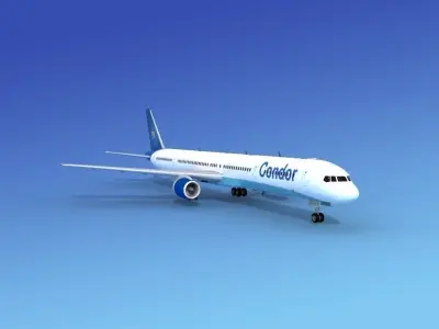 Boeing 757-300 Thomas Cook 2 3D model