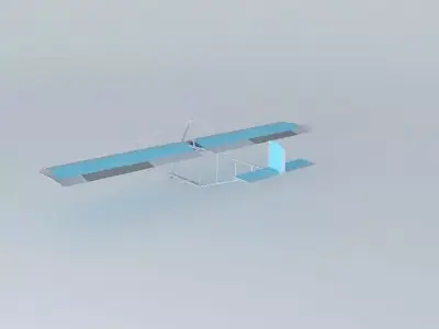 Glider Primary prototype 3D model