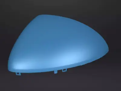 3D Scan Original Porsche Cayenne 958 92a Mirror Cap 3D model
