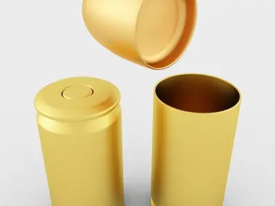 45 ACP Cartridge 3D model