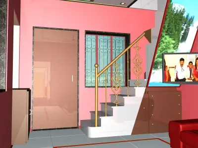 Emerald Villa-3D Free 3D model