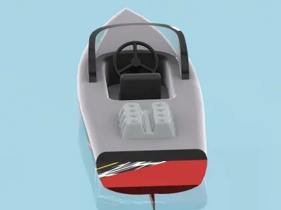 RC Boat YC Design 3D Printer Model 3D print model
