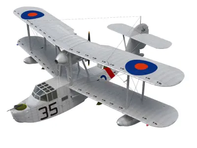 Supermarine Walrus 3D model