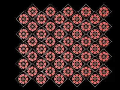 Islamic Pattern 02 Free low-poly 3D model