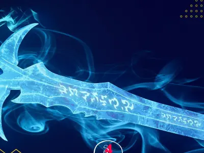 Frostmourne Sword 3D model