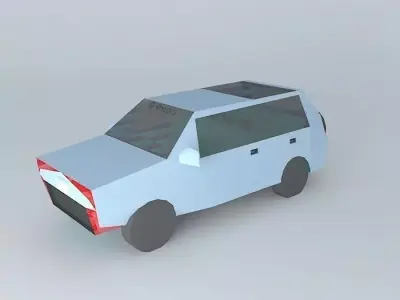 G Motor car Free 3D model