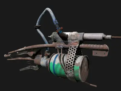 Apocalypse Weapon 2 3D model