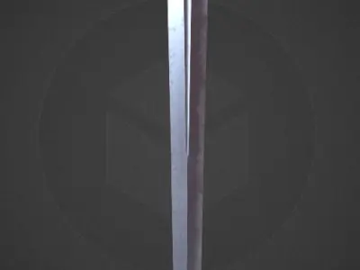 PBR RPG Weapon Collection Set Low-poly 3D model