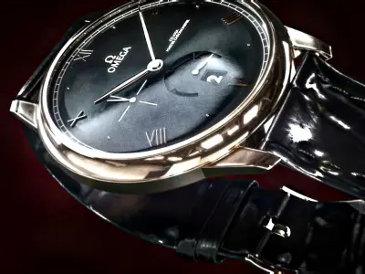 Realistic Omega Watch 3D model