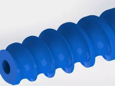 Screw Bottle Feeder Free 3D model