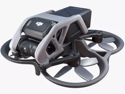 FPV Drone DJI Avata 3D model 3D model