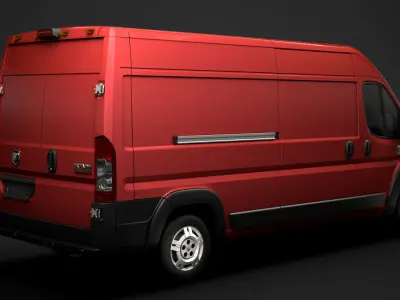 Ram Promaster Cargo 3500 HR 159WB 2020 3D model