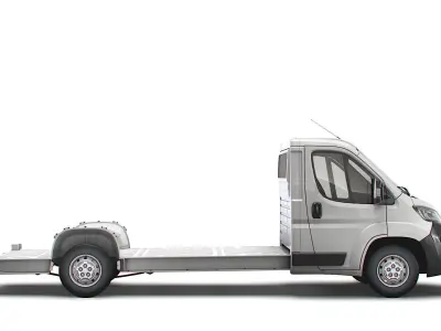 Peugeot Boxer 3540 L4 platform cab 2020 3D model