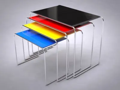 Table Bundle Free 3D model