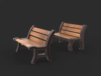 street prop Low-poly 3D model purchase