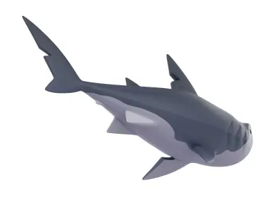 Character073 Shark 3D model