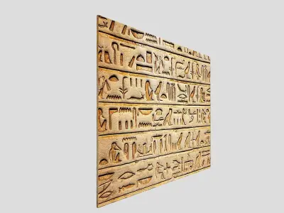 Ancient Egypt-hieroglyph-3D printing 3D model