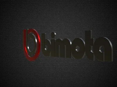 bimota logo 3D model