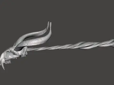 Dragon Back Scratcher Free 3D print model